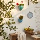Set Decorativo Casa Mediterranea 3 pz – 2 Vasi Anfora e Piatto Polignano in Ceramica