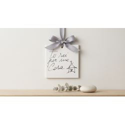 Quadretto in ceramica “Tu sei per me Casa”