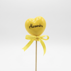 Palloncino Cuore calamita personalizzabile con Stecco