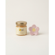 Vasetto di Miele con fiore in ceramica 