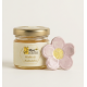 Vasetto di Miele con fiore in ceramica 