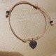 Bracciale con cuore in argento Bracciale con cuore in argento