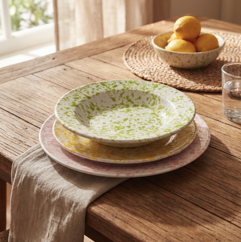 Piatti Piani Ceramica Colorati: → Classifica 20 PIù Venduti + Prezzo 2024