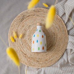 Oliera arlecchino 300 ml  decorata a mano Oliera arlecchino 300 ml  decorata a mano