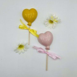 Palloncino cuore calamita con stecco Palloncino cuore calamita con stecco