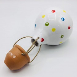 Mongolfiera in ceramica Mongolfiera in ceramica