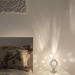 Lampada da comodino pois fiore Lampada da comodino pois fiore