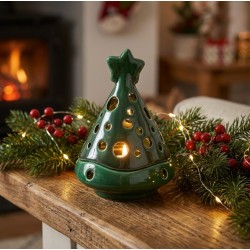 Albero porta candela verde 