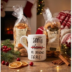 Cesto Natalizio Tazza Mug e Taralli