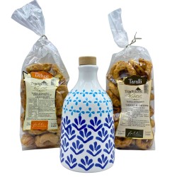 Cesto Natalizio Oliera e Taralli