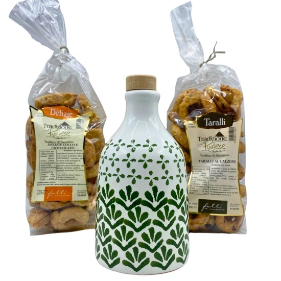 Cesto Natalizio Oliera e Taralli