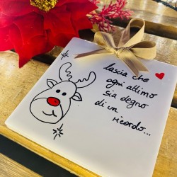 Mattonella Personalizzabile Natalizia