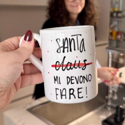 Tazza Mug Artigianale Santa