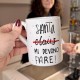 Tazza Mug Artigianale Santa