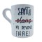 Tazza Mug Artigianale Santa