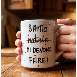 Tazza Mug Artigianale Santo