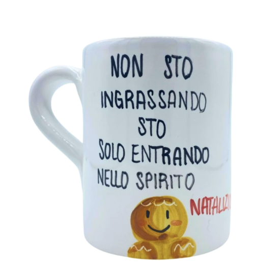 Tazza Mug Artigianale Spirito Natalizio