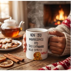Tazza Mug Artigianale Spirito Natalizio