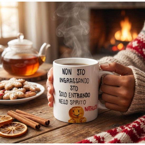 Tazza Mug Artigianale Spirito Natalizio