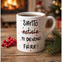 Tazza Mug Artigianale Santo
