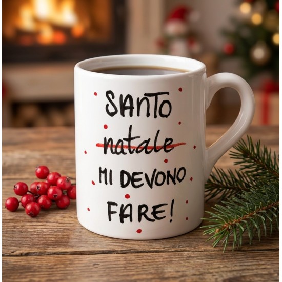 Tazza Mug Artigianale Santo