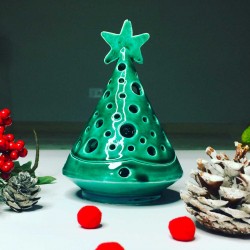 Albero porta candela verde  Albero porta candela verde