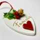 Tris Addobbi Albero di Natale con Rosso