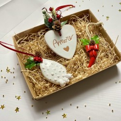 Tris Addobbi Albero di Natale Tris Addobbi Albero di Natale