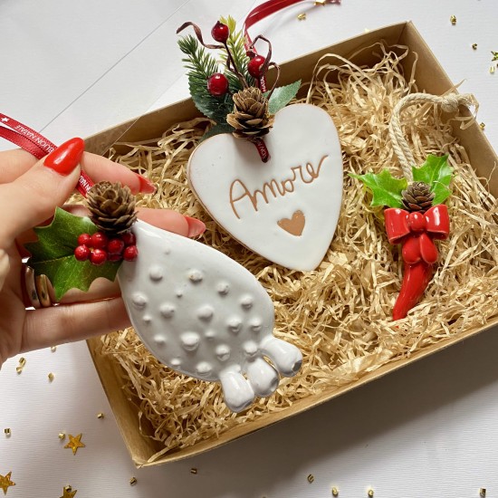 Tris Addobbi Albero di Natale Tris Addobbi Albero di Natale