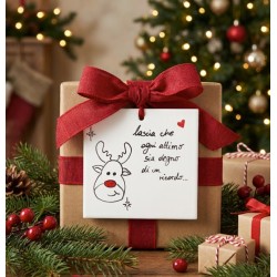 Mattonella Personalizzabile Natalizia