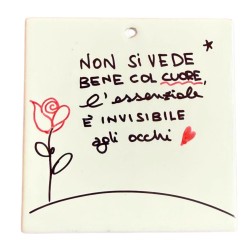 Mattonella Personalizzabile con Rosa