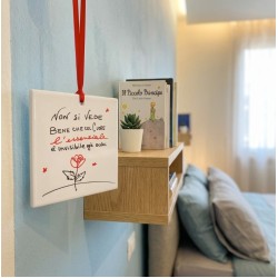 Mattonella Personalizzabile con Rosa