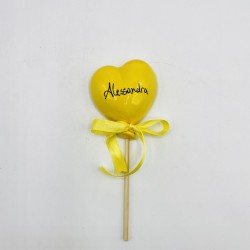 Palloncino Cuore calamita personalizzabile con Stecco Palloncino Cuore calamita personalizzabile con Stecco