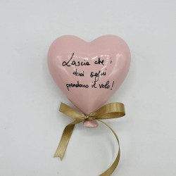Palloncino cuore personalizzabile 10 cm Palloncino cuore personalizzabile 10 cm