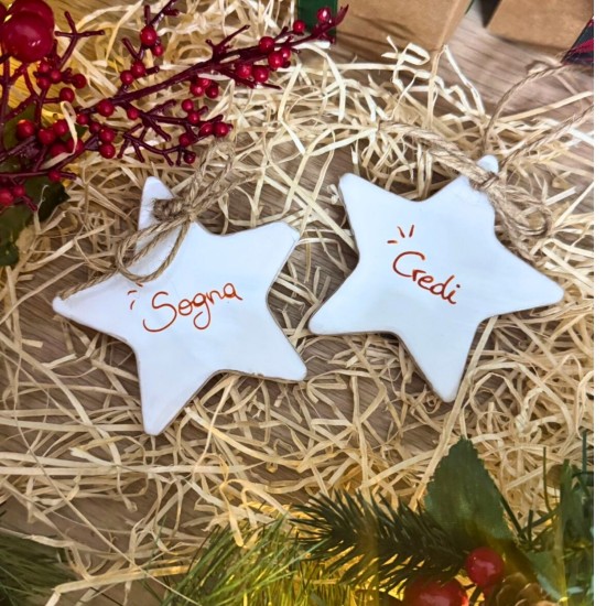 Stella Bianca Personalizzabile