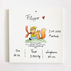 Mattonella Piccolo Principe Nascita Mattonella Piccolo Principe Nascita