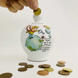 Salvadanaio Piccolo Principe Terra