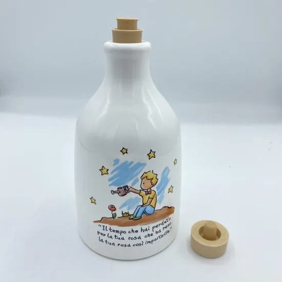 Oliera Piccolo Principe Cielo con olio extra vergine bio Oliera Piccolo Principe Cielo con olio extra vergine bio