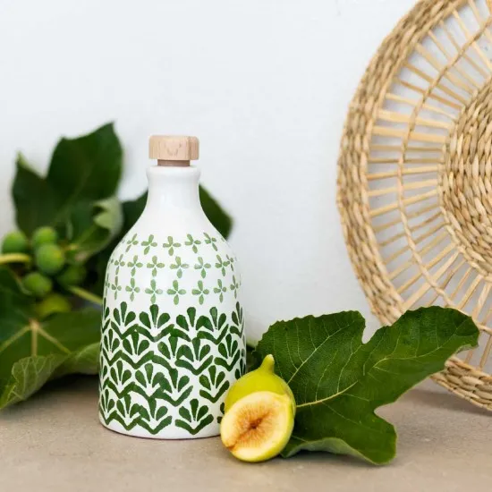Oliera Polignano Terra Olio Extravergine Bio (Decorata a mano) Oliera Polignano Terra Olio Extravergine Bio (Decorata a mano)