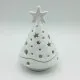 Albero porta candela bianco 14 cm Albero porta candela bianco 14 cm
