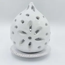 Portacandela pumo 15 cm pois e fiore 